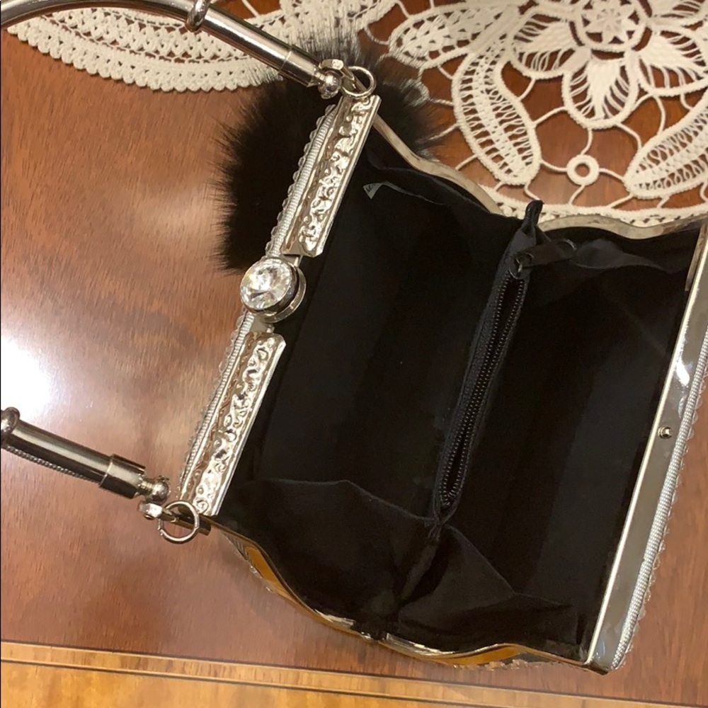 Hand-crafted evening purse - Picture 2 of 3